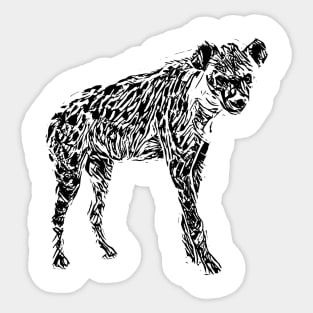 Hyena Sticker